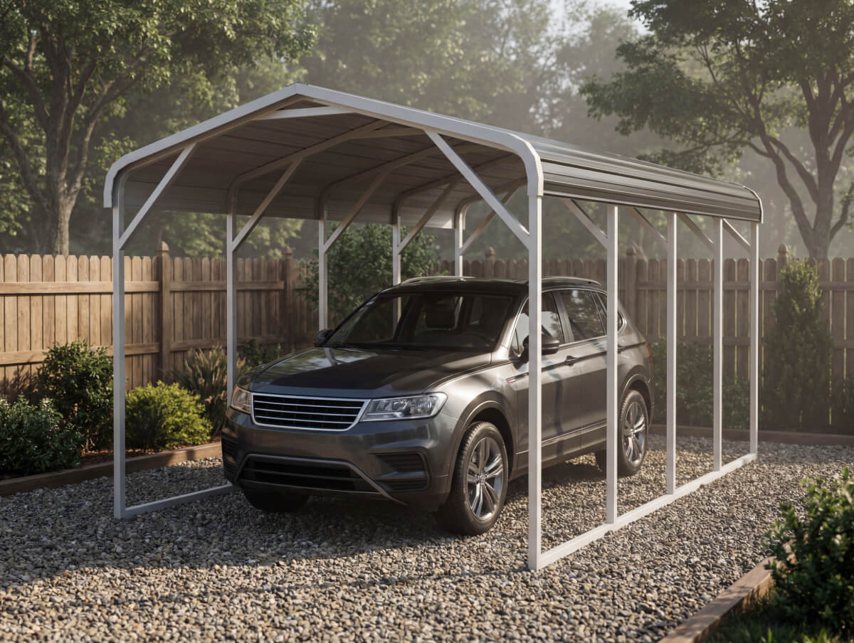 12X20X6 carport from Alabama Carports